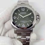 Replica Panerai Luminor Marina eSteel PAM1356 Stainless Steel Military Green Dial watch